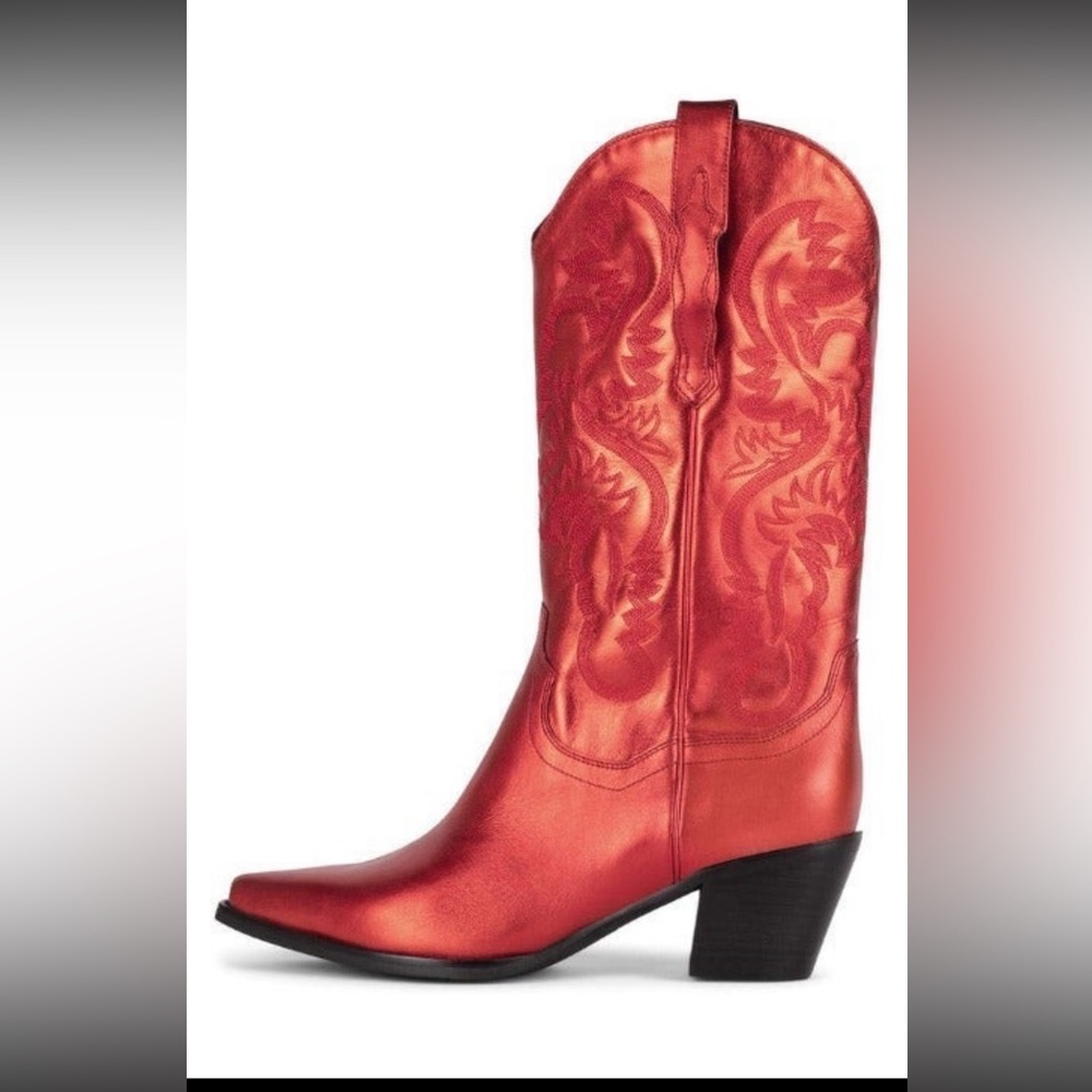 Jeffery Campbell Metallic Boots